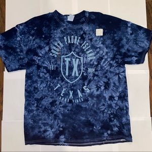 Blue tie-dye shirt XL